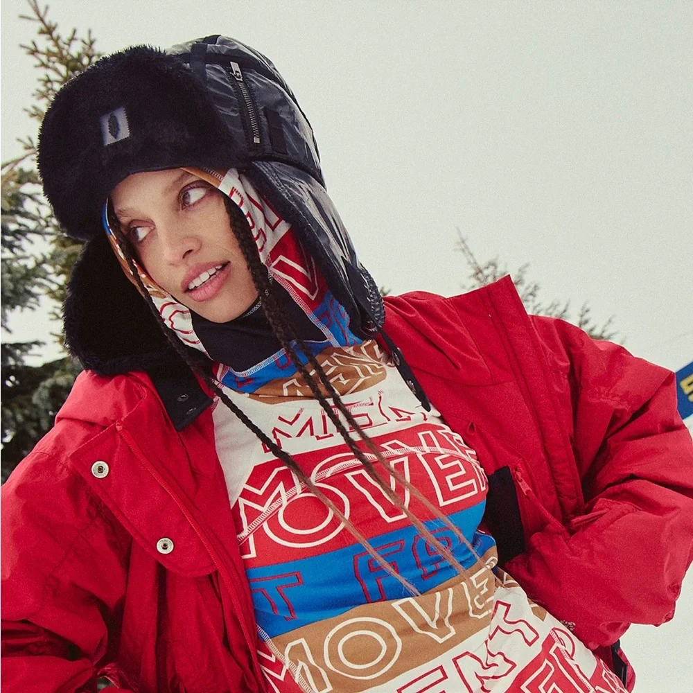 New Free People Primaloft Supernova Puffer Trapper hat - Picture 2 of 8